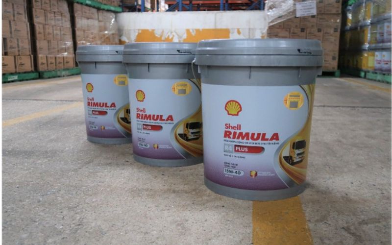 Dầu động cơ shell rimula r4 x 15w 40